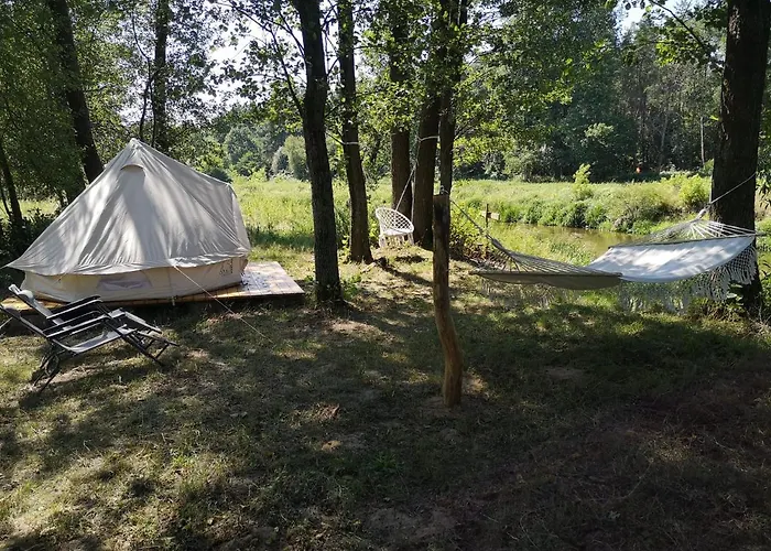Luksusowy namiot Glamping Kaliska Łochów