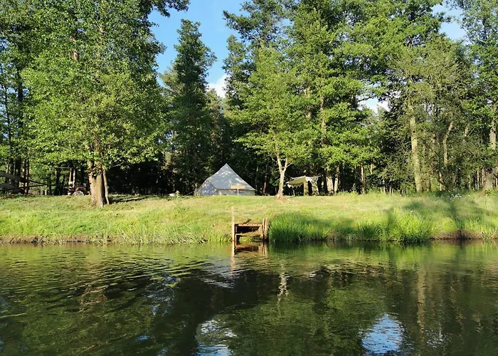 Glamping Kaliska Luksusowy namiot Łochów