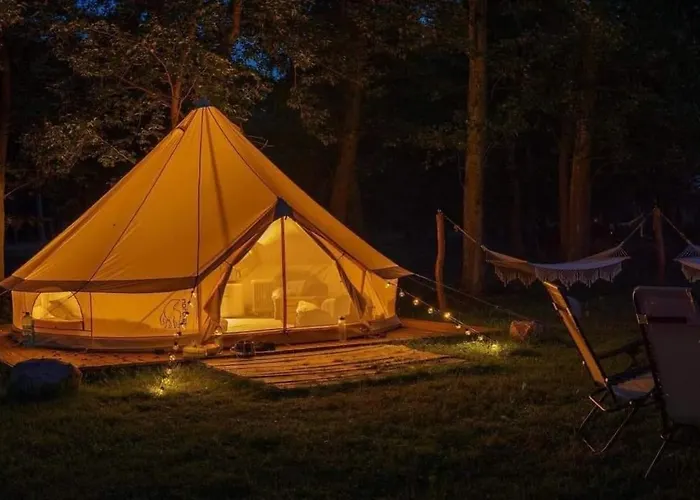 Luksusowy namiot Glamping Kaliska *