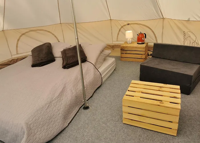 Luksusowy namiot Glamping Kaliska *